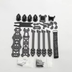 Mark 4 5 pulgadas 225mm Kit de marco de cuadricóptero de fibra de carbono para Mark 4 FPV Freestyle RC Racing Accesorios